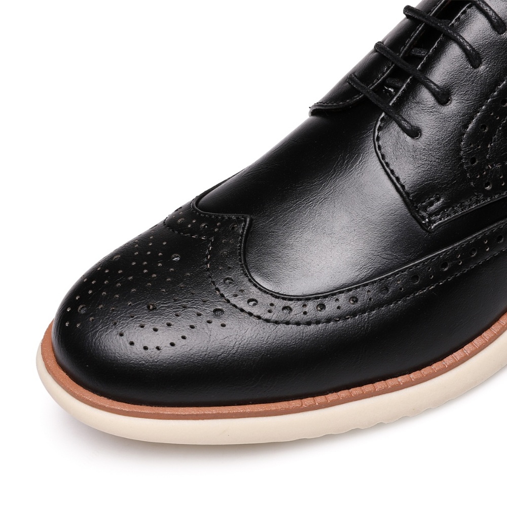 Men's Dress Shoes Lace Up Walk Oxford - Picture 2 of 7